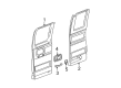 GMC Savana 3500 Door Handle Diagram - 15066475