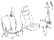 2022 Chevy Silverado 1500 Seat Belt Diagram - 84937706