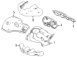 Chevy Exhaust Heat Shield Diagram - 12702513