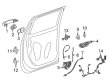 Chevy Silverado 2500 HD Window Motor Diagram - 84117334