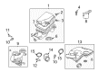 Saturn Air Intake Coupling Diagram - 25842351