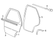1995 Pontiac Sunfire Weather Strip Diagram - 22654573