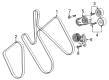 Chevy Drive Belt Diagram - 12732705