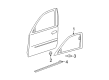 2008 Cadillac DTS Door Moldings Diagram - 22760266