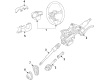 Cadillac CTS Steering Wheel Diagram - 23455846