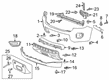 Chevy Colorado Bumper Diagram - 23484644