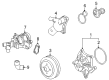 Cadillac Water Pump Pulley Diagram - 12604615