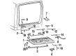 Chevy Tailgate Lock Actuator Motor Diagram - 15676009