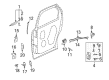 Pontiac Aztek Door Lock Diagram - 19120292