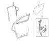 2012 Chevy Equinox Weather Strip Diagram - 22810020