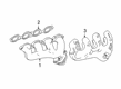 GMC Exhaust Heat Shield Diagram - 12693235