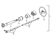 Chevy S10 Blazer Steering Column Diagram - 26045269