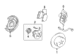 Pontiac Brake Backing Plate Diagram - 19184536