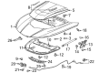 Chevy Volt Body Mount Hole Plug Diagram - 13500936