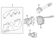 Chevy Steering Column Cover Diagram - 22683786