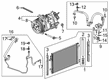 Cadillac A/C Compressor Diagram - 86805593