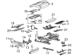 Cadillac Occupant Detection Sensor Diagram - 84849646