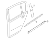 2008 Saturn Astra Door Seal Diagram - 24468035