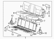2017 GMC Sierra 2500 HD Seat Cushion Pad Diagram - 22967345