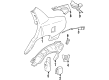 1995 Pontiac Bonneville Fuel Filler Housing Diagram - 25554268