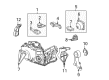 Saturn Engine Mount Bracket Diagram - 9127295
