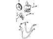 Saturn Power Steering Pump Diagram - 21013318