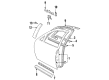 Oldsmobile Achieva Door Seal Diagram - 22606348