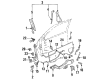 Chevy C20 Door Lock Diagram - 22062740