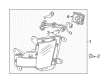 Cadillac Fog Light Diagram - 84575579