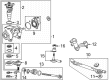 GMC Rack And Pinion Diagram - 86802094