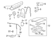 2010 Hummer H3T Dipstick Diagram - 12603506