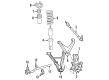Saturn Sway Bar Link Diagram - 15895320