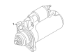 Pontiac Vibe Starter Diagram - 19205445