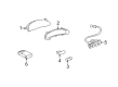 Pontiac A/C Switch Diagram - 89018240