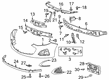 2019 Chevy Cruze Bumper Diagram - 42679642