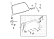 Pontiac Trunk Latch Diagram - 88969889