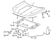 2019 Chevy Equinox Lift Support Diagram - 84782960