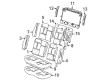 2005 Pontiac Grand Prix Seat Cushion Pad Diagram - 19123112