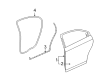 2008 Saturn Aura Door Seal Diagram - 25782052