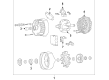 GMC C3500 Alternator Diagram - 19244765