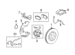 Chevy Camaro ABS Control Module Diagram - 92246446