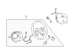 Buick Rendezvous Steering Wheel Diagram - 10334692