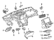 Cadillac Speedometer Diagram - 84457502