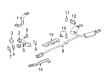Pontiac Bonneville Muffler Diagram - 25763175