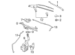 2010 Chevy Cobalt Washer Reservoir Diagram - 22695010