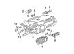 Cadillac Ambient Temperature Sensor Diagram - 20763145