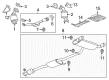 Chevy Captiva Sport Catalytic Converter Diagram - 22821111