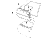 Chevy Celebrity Door Moldings Diagram - 20488392