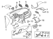 Chevy Dash Panel Vent Portion Covers Diagram - 42506217