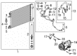 Buick Cascada A/C Condenser Diagram - 39140128